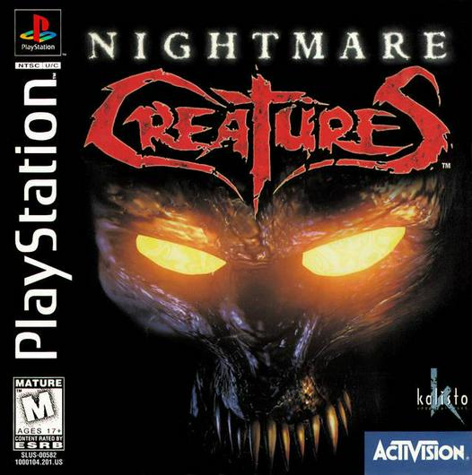 Nightmare Creatures Cover Art