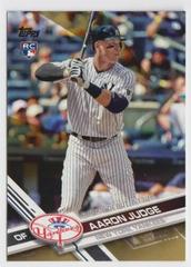 Aaron Judge [Rookie Debut Gold] #US99 Baseball Cards 2017 Topps Update Prices