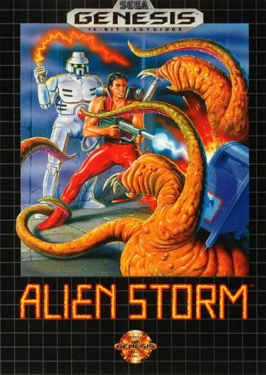 Alien Storm Cover Art