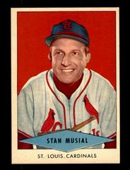 Front Of Card | Stan Musial Baseball Cards 1954 Red Heart