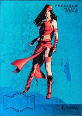 Elektra [Blue] #14 Marvel 2015 Fleer Retro Metal Prices