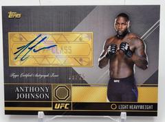 Anthony Johnson [Silver] #TCA-AJ Ufc Cards 2016 Topps UFC Top of the Class Autographs Prices