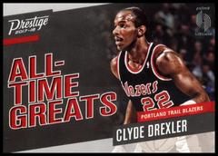 Clyde Drexler #18 Basketball Cards 2017 Panini Prestige All-Time Greats Prices