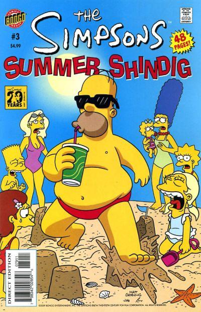 Simpsons Summer Shindig #3 (2009) Comic Books Simpsons Summer Shindig