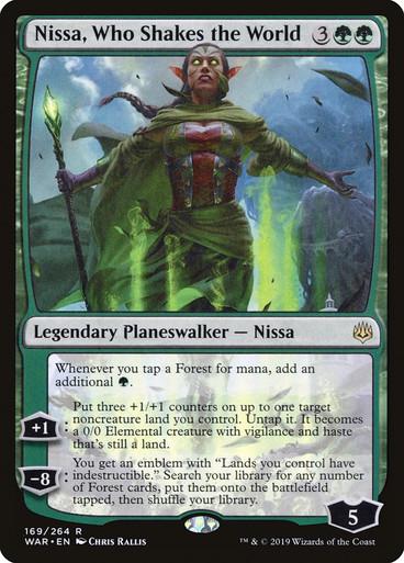 Nissa, Who Shakes the World #169 Magic War of the Spark