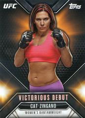 Cat Zingano #VD-21 Ufc Cards 2015 Topps UFC Chronicles Victorious Debut Prices