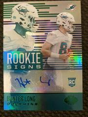Hunter Long [Green] #RS-HL Football Cards 2021 Panini Illusions Rookie Signs Autographs Prices
