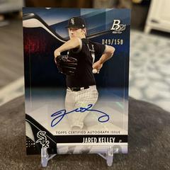 Jared Kelley [Blue Autograph] #TOP-11 Baseball Cards 2021 Bowman Platinum Top Prospects Prices