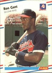 Ron Gant Baseball Cards 1988 Fleer Glossy Prices