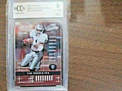 Tim Brown Football Cards 2001 Playoff Absolute Memorabilia Prices