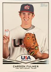 Carson Fulmer Baseball Cards 2011 Topps USA Baseball Prices