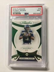 Russell Wilson [Emerald] #43 Football Cards 2020 Panini Flawless Prices