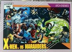 X-Men vs. Marauders Marvel 1991 Universe Prices