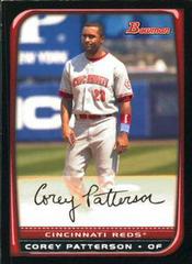 Corey Patterson #180 Baseball Cards 2008 Bowman Prices
