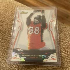Demaryius Thomas [Refractor] #2 Football Cards 2014 Topps Finest Prices