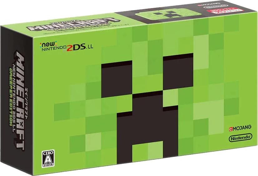 New Nintendo 2DS LL Minecraft Creeper Edition JP Nintendo 3DS