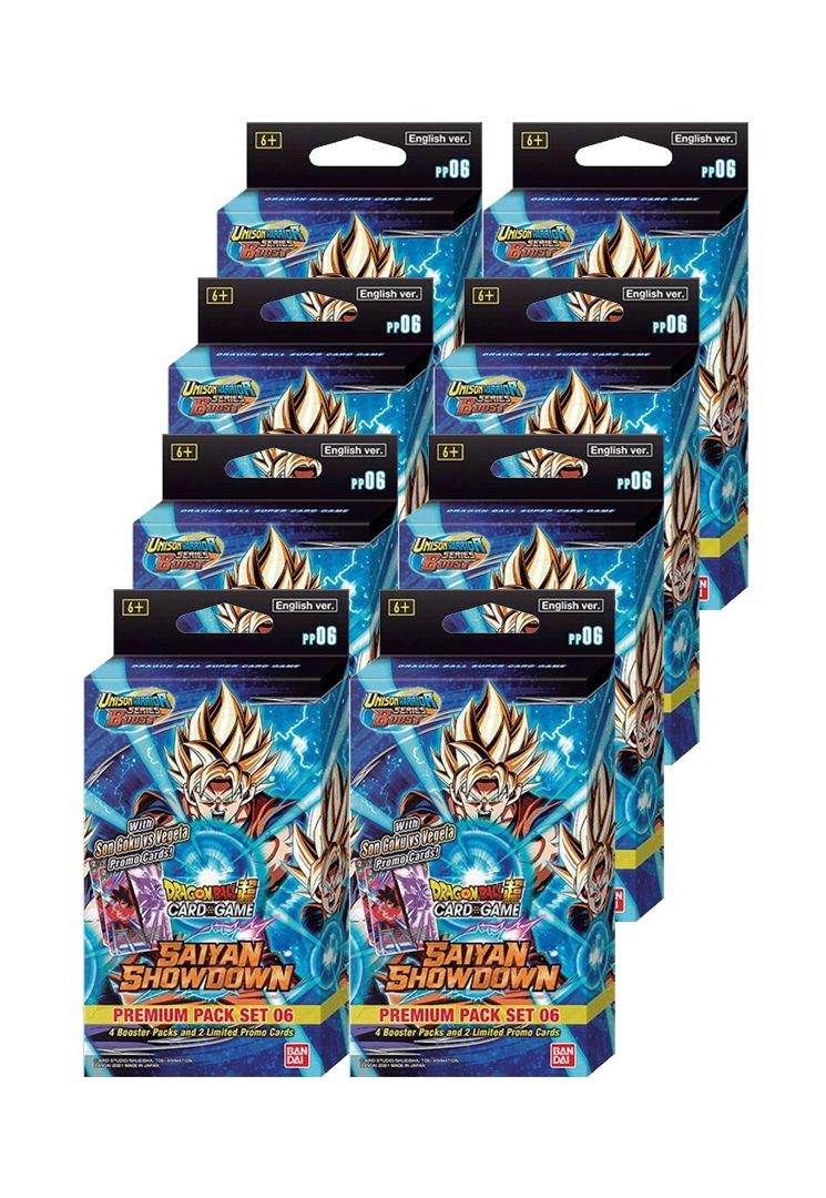 Saiyan Showdown Premium Pack Set 06 Display  Dragon Ball Super Saiyan Showdown