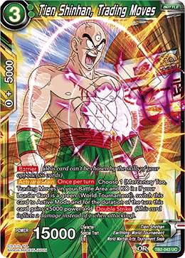 Tien Shinhan, Trading Moves [Foil] TB2-043 Dragon Ball Super World Martial Arts Tournament