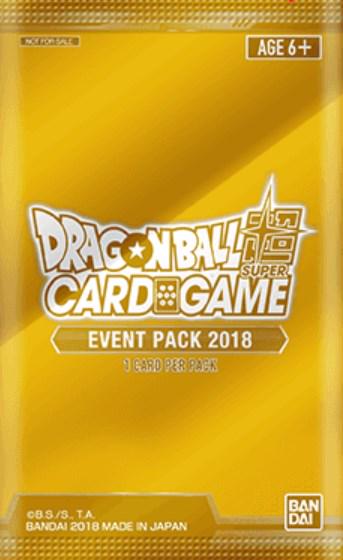 Event Pack 2018  Dragon Ball Fusion World Promos