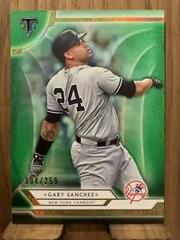 Gary Sanchez [Emerald] #23 Baseball Cards 2018 Topps Triple Threads Prices