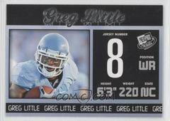 Greg Little #25 Football Cards 2011 Press Pass Prices