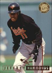 Jeffrey Hammonds Baseball Cards 1995 Ultra Prices