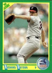 Richard Dotson #19 Baseball Cards 1990 Score Prices