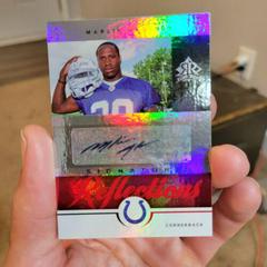 Marlin Jackson [Gold] #SR-MJ Football Cards 2005 Upper Deck Reflections Signatures Prices