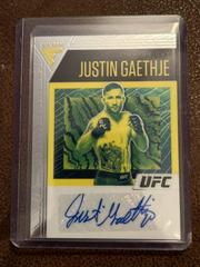 Justin Gaethje Ufc Cards 2021 Panini Chronicles UFC Flux Auto Prices