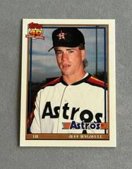 Jeff Bagwell Baseball Cards 1991 Topps Traded Tiffany Prices