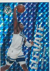 Anthony Edwards [Reactive Blue] Basketball Cards 2020 Panini Mosaic Elevate Prices