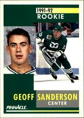 Geoff Sanderson Hockey Cards 1991 Pinnacle Prices