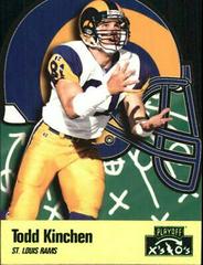 Todd Kinchen [X's & O's] #10 Football Cards 1996 Playoff Prime Prices