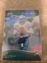 A.J. Feeley #49 Football Cards 2005 Upper Deck Sweet Spot Prices