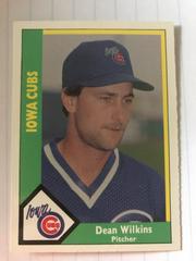 Dean Wilkins #9 Baseball Cards 1990 CMC Iowa Cubs Prices
