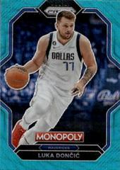 Luka Doncic [Teal Wave] #PS1 Basketball Cards 2022 Panini Prizm Monopoly All Stars Prices