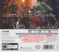 Case Back | Resident Evil Revelations Nintendo 3DS