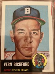Vern Bickford #161 Baseball Cards 1991 Topps Archives 1953 Prices