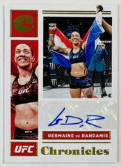 Germaine de Randamie [Gold] #CS-GDR Ufc Cards 2021 Panini Chronicles UFC Signatures Prices