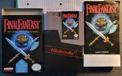Box, Cartridge, Manual, Sleeve, And Styrofoam  | Final Fantasy NES