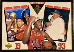 Chicago Bulls 3rd Straight #SP4 Basketball Cards 1993 Upper Deck Prices