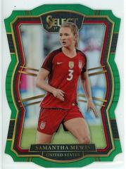 Samantha Mewis [Green Die Cut] Soccer Cards 2017 Panini Select Prices
