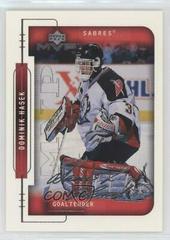 Dominik Hasek [Super Script] Hockey Cards 1999 Upper Deck MVP Prices