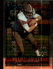 Brent Jones #74 Football Cards 1996 Topps Chrome Prices