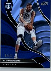 Rudy Gobert [Blue] Basketball Cards 2017 Panini Totally Certified Prices