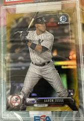 Aaron Judge [Batting Gold Refractor] #56 Baseball Cards 2017 Bowman Chrome Prices