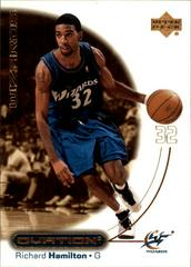 Richard Hamilton #60 Basketball Cards 2000 Upper Deck Ovation Prices