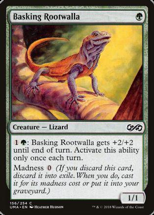 Basking Rootwalla [Foil] Magic Ultimate Masters