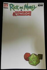 Rick and Morty vs. Dungeons & Dragons [Blank Sketch] #1 (2018) Comic Books Rick and Morty vs. Dungeons & Dragons Prices