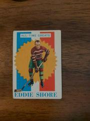 Eddie Shore #20 Hockey Cards 1960 Topps Prices